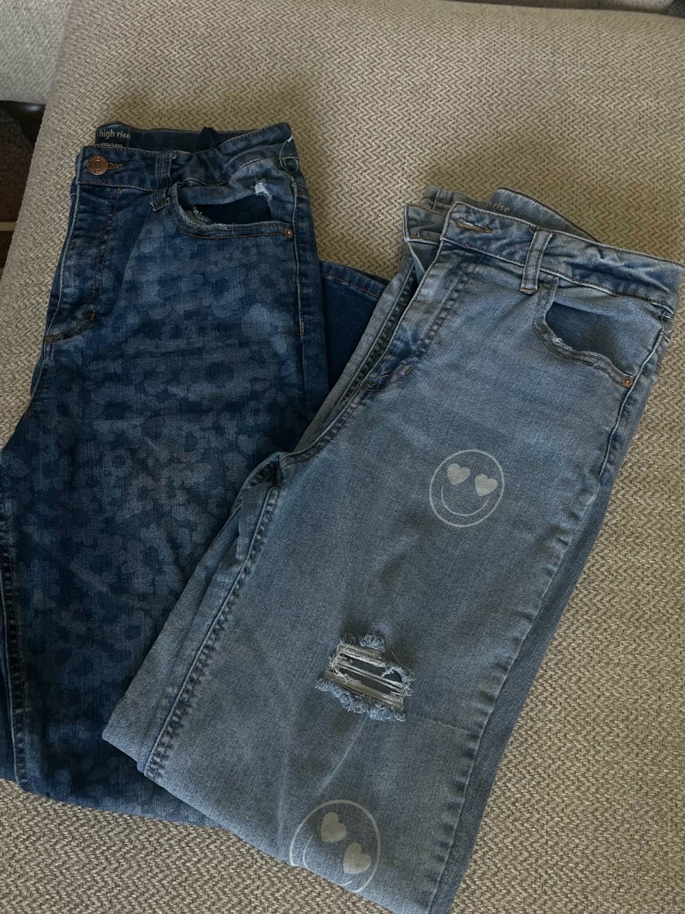 Hippie Girl set of Two Denim Jeans size 16